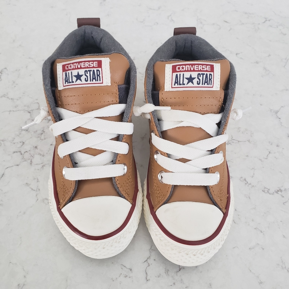 Converse all start no tie sneakers 12